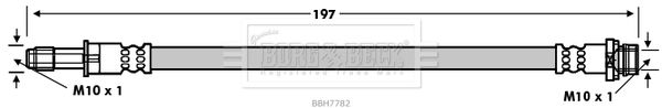 BORG & BECK Pidurivoolik BBH7782